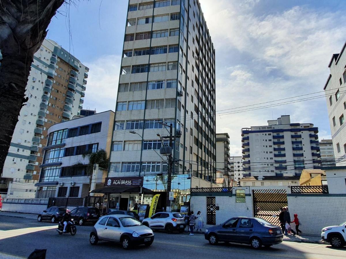 Apartmán Apartamento Kit Praia Grande Na Guilhermina Frente Mar Exteriér fotografie